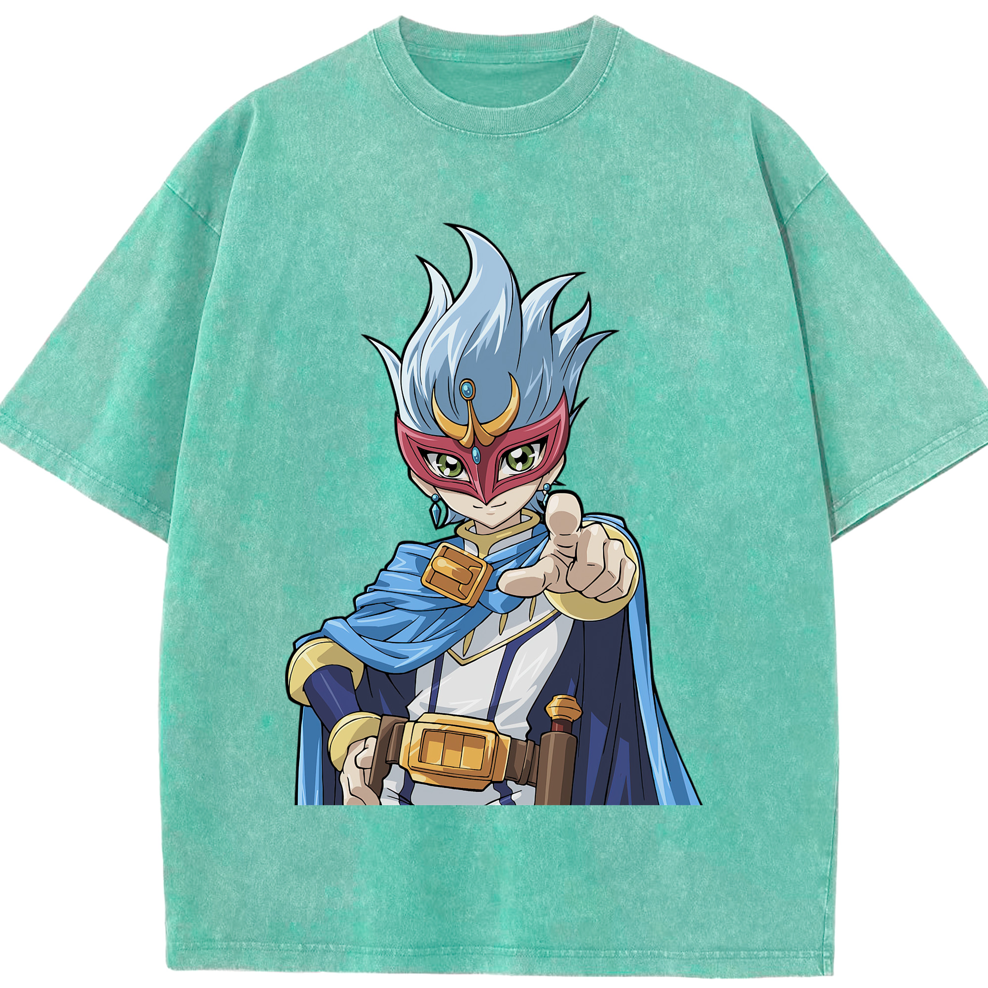 （画像用） 遊☆戯☆王 Yu-Gi-Oh! 綿100% ヴィンテージ風 半袖Tシャツ（フロントプリント）
